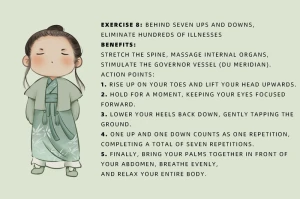 5-Minute Office Qigong: Eight Brocades - Eighth Form (Part 8/8)